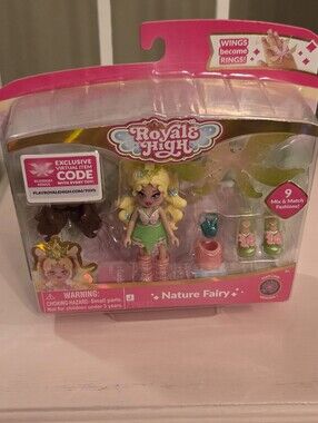 ♡ royale high nature fairy series 1 dollix & match fashions + virtual code ♡